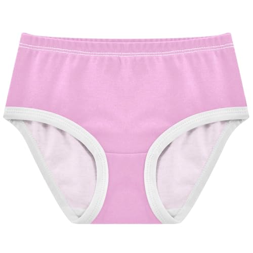 Joisal Pearl Pink Toddler Underwear Floral 2t Cotton Panties for Girl Fun Print Briefs Girls Undies