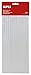 Apli Kids - 17003, Ricariche di colla a caldo, diametro 7,5 mm x 20 cm, trasparente, 25 pezzi