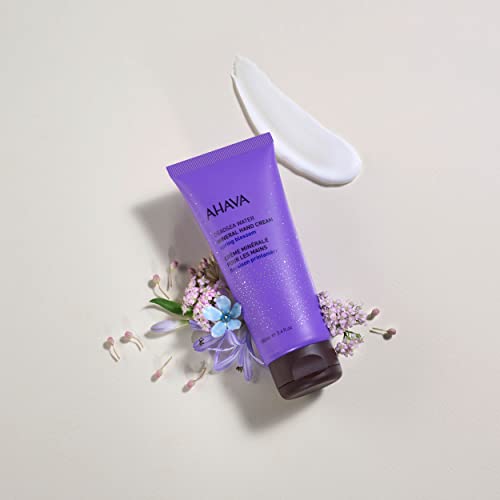 AHAVA Totes Meer Handcreme, Frühlingsblüte - Für Trockene, Rissige Hände, Leicht & Schnell Einziehend, mit Osmoter, Zaubernuss & Allantoin, 3.4 fl.oz – Bild 5