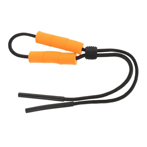 Unomor Glasses Lanyard Water Floats Swimming Floating Floaters for Pool Strap Eyewear from Lanyards Grips Retainer Glasses Chain Floaty Multiple Eye Glasses Holder Polyester Orange