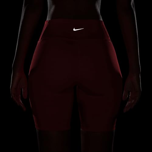 Image of Nike Women's One High-Waisted 8 inch Bike Shorts; Running and Workout Shorts