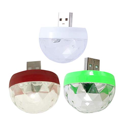 Lumière voiture commande vocale lot de 3 pour fête