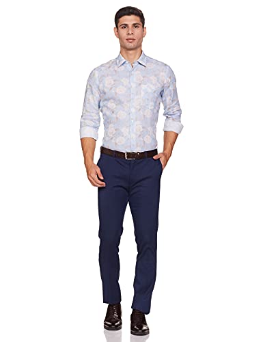 Image of Raymond Men's Striped Regular Fit Shirt