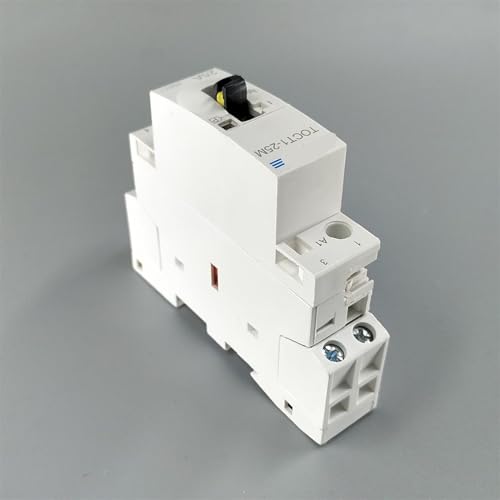 Contacteur modulaire ca domestique 2P 25A TOCT1 avec commande manuelle pour tableau électrique