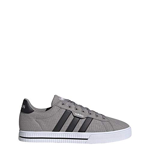 adidas Men's Daily 3.0 Skate Shoe, Dove Grey/Core Black/Cloud White, 9