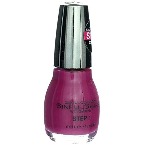 Sinful Shine Nail Enamel Royal Flush, 1 Count