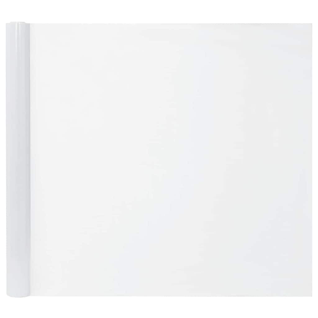 Solivagant Film de fenêtre Statique Blanc dépoli 90 x 2000 cm PVC,(3.28 KG)