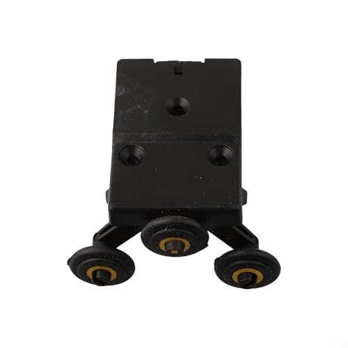 El kit de guía de puerta corredera de nailon simplifica el acceso diario a tu armario o armario (núcleo de rueda superior)