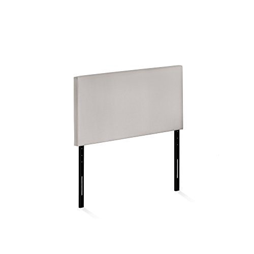 Image of FURINNO Roanne Plain Headboard, Twin, Fog