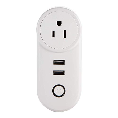 Dsnmm Smart Plug, Wireless Socket Remote Control Timer Plug Switch Smart Socket WiFi Timing Smart Home Voice Mobile Phone Control