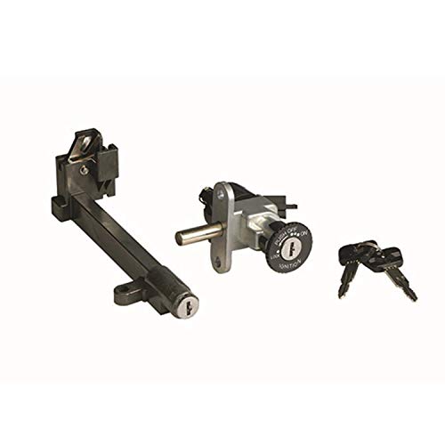 contacteur a cle scooter teknix compatible avec booster rocket/ng -2002 (5 fils + serrure selle)