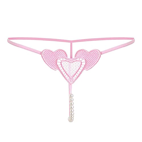 Body Rojo Mujer Copas Encaje Señora Slip G-String Ropa Interior Briefs Tanga Mujer Tanga Señoras Tanga Señoras Tanga Señoras Lencería Lacado, Rosa., talla única