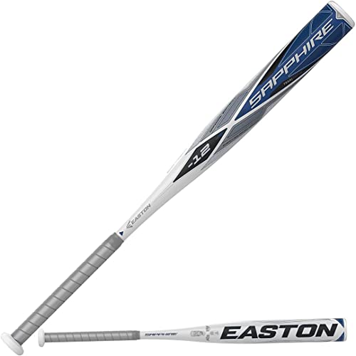Easton SAPPHIRE -12 Fastpitch Softball Bat, 29/17, FP20SAP, "29""/17 oz"