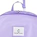 Professional Dance Pancake Tutu Bag - 3-inch Gusset, 2 deep pockets for Tutu Skirts, Travel Storage Costumes, Ballerinas, and Competitive Dancers (Lavender, 40-inch)