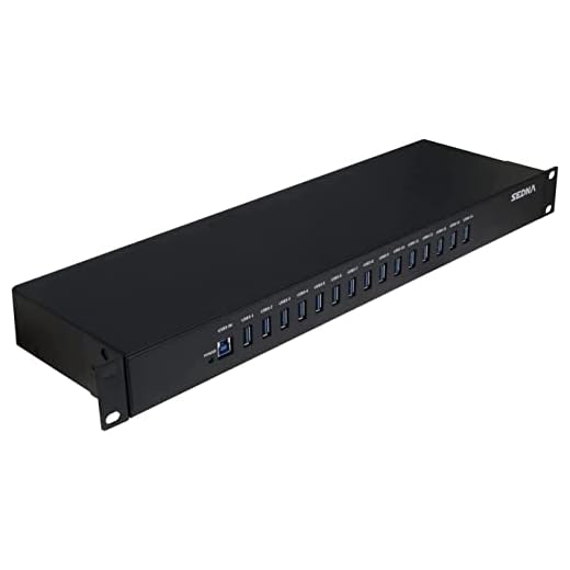SEDNA 15-Port USB 3.1 Rack Hub