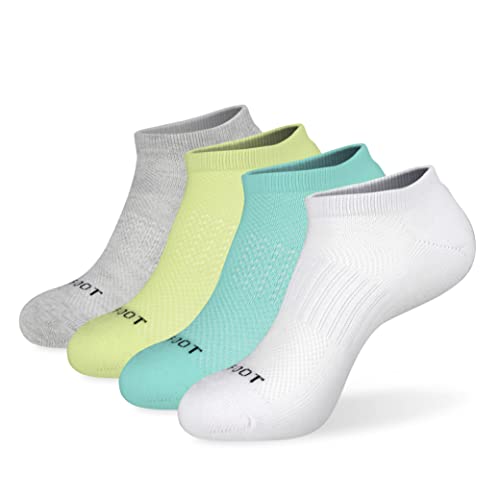 Image of MONFOOT Men's /Women's 10-20 Pairs Thin Cotton Low Cut Ankle Socks, Multipack