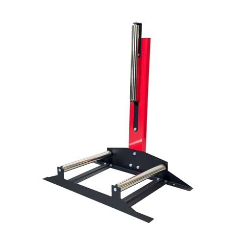 KREFINISH Rolling Wheel Detailing Stand Heavy Duty Wheel Cleaning Stand 360 Rotating Tire Stand for Wheel Rim Cleaning Ceramic Coating Polishing Applying Tire Shine & Car Wheel Wash