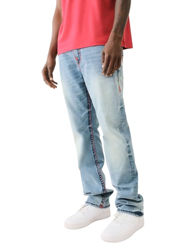 True Religion Men's Ricky Super T 1/2" Triple Logo2