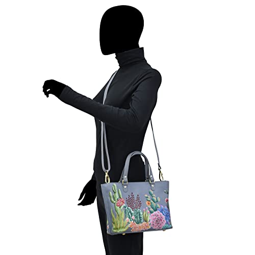 Image of Anuschka Women's Original Hand-Painted Genuine Leather Medium Tote