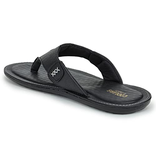 Liberty Coolers Black Casual Thong For Mens