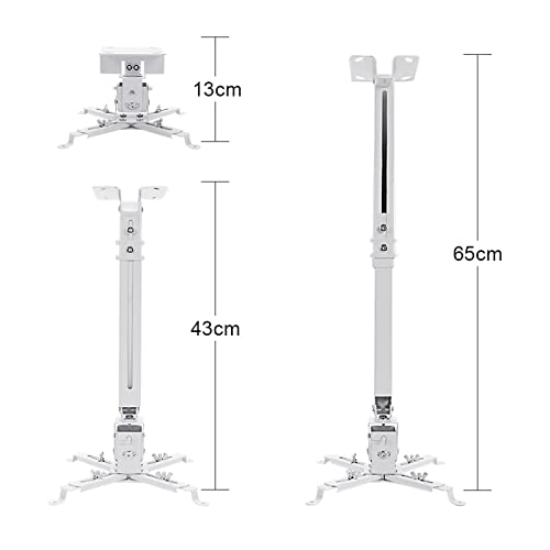 Soporte colgante proyector HD con anclaje universal para techo o pared modelo T26K M20 2