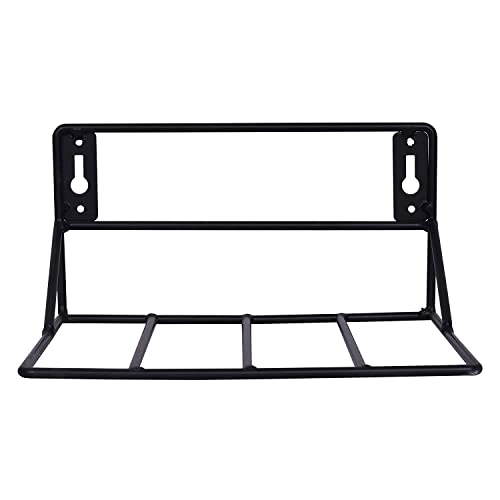 Dime Store Hanging Plant Stand / Flower Pot Stand / Plant Hanger For Balcony / Plant Hanging Basket (Black, Set Of 2)