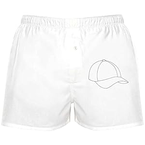 Azeeda Grand ‘Casquette de Baseball’ Boxer Shorts/sous-vêtements (BX00059040)