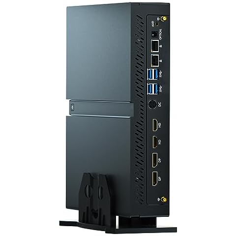 msecore Mini Gaming PC, Core i7-13700F 16 Cores with RTX4060Ti Desktop Computer, 32G DDR5 RAM 1T PCIE 4.0 SSD, WiFi 6E, BT5.3, 2* HDMI/ 2* DP, 8K, Four Display, Optical, Dual LAN, Windows 11 Pro Cover