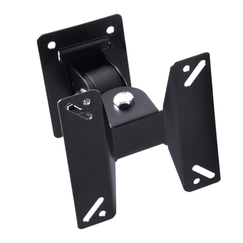 BESPORTBLE Soporte Giratorio de Pared para TV Negro Soporte Fijo para Pantalla Plana Montaje Multiángulo Accesorios Incluidos Adecuado para Hogar y Oficina