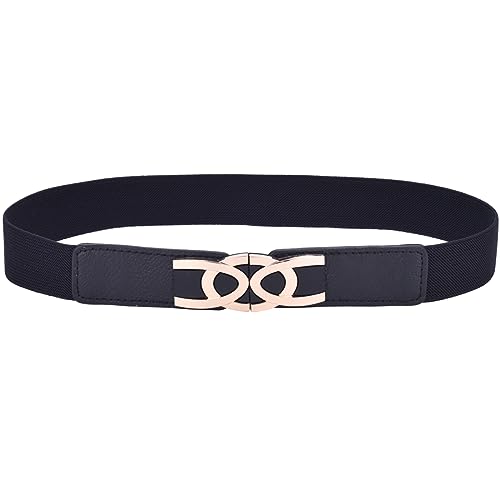 Women's Stretchy Belt Wide Waist Cinch Belt 50s 2.8cm Wide Elastic Belts