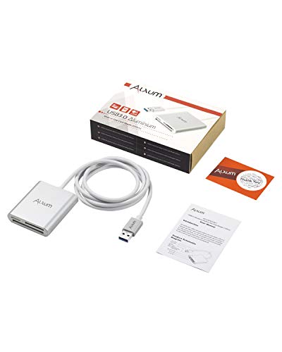 Alxum Lettore di schede Flash Compatto con Cavo