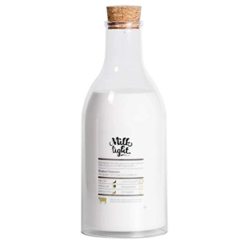 Bouteille De Lait Créative Avec Minuterie De Message De Sommeil Veilleuse Fonction D'arrêt De La Minuterie De Charge Usb Lampe De Chevet LED Protection Des Yeux Petite Lampe De Bureau Peut Message
