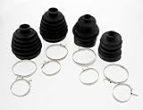 Powersports Replacement Parts for ATV & UTV CV Boot Kit For Kawasaki Mule Pro-DX 800 DXT 2016-2018 Front and Rear x4 Mod-TZ34-S18473
