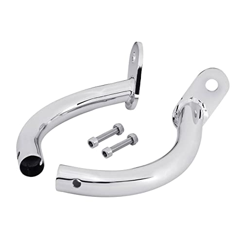 TCMT Chrome Saddlebag Guard Eliminator Brackets Fits For HarleyFLHT Models Electra Glide Standard Classic Ultra Classic 1997-2008