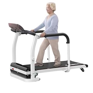 Tapis de Course Pliable Multifonction pour la réhabilitation, Tapis de Course motorisé avec Rampe pour Les Seniors, Tapis de Course pour la Maison et Le Bureau, Exercice Physique.