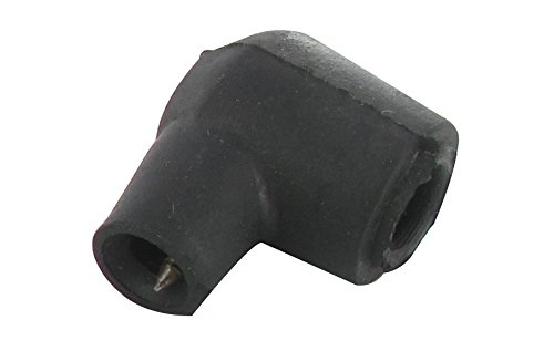 GREENSTAR - Antiparasite / Connecteur De Bougie D'Allumage - En Caoutchouc Standard - Avec Pointe À Visser - Pour Fil Ø 5mm