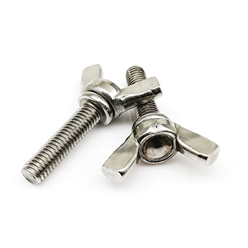 Écrous à oreilles M3 M12 en inox 304 Premium pour serrage manuel durable