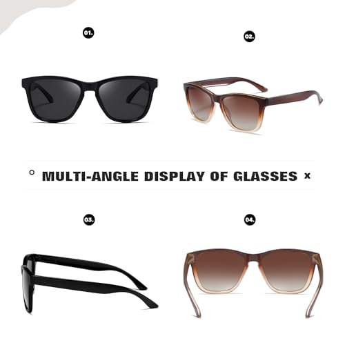 Polarized Sunglasses for Women Men Trendy Classic Retro Designer Style Fashion UV400 Protection4