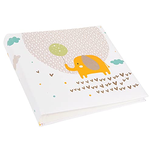 goldbuch Little Dream Photo Album in Child-Friendly Design, Linen Texture, Baby Album with 60 White Pages and Pergamine, Baby Album for Gluing, Paper, Approx. 25 x 25 x 4 cm - Image 2