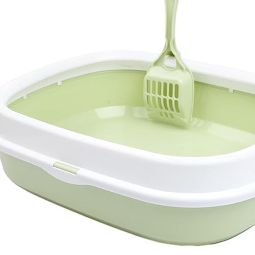 Bandeja sanitaria para gato con lados altos, verde miniatura 6