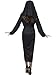 Smiffys Nun Costume, Black with Dress, Belt & Headdress, Saints and Sinners Fancy Dress, Nun Dress Up Costumes Smiffys Nun Costume, Black with Dress, Belt & Headdress, Saints and Sinners Fancy Dress, Nun Dress Up Costumes