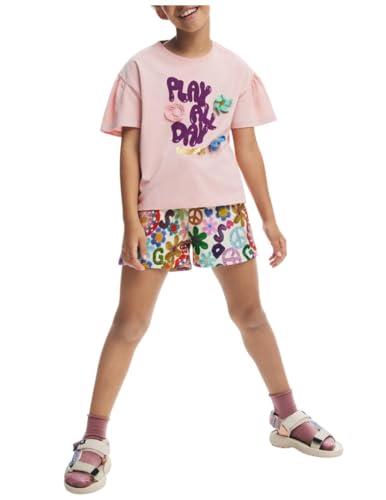 Desigual Girls' Ts_Happy4