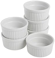 Algopix Similar Product 4 - Norpro 4oz120ml Porcelain Ramekins