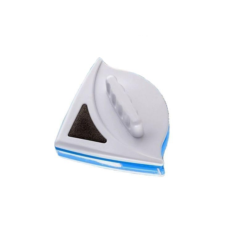 Magnetic Window Cleaner for Single Glazed Windows Double-Sided Glass Cleaning Tool with Strong Magnets Safety Rope and Comfortable Grip for Streak-Free Indoor Outdoor Cleaning