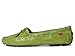 Marc Joseph New York Women's Cypress Hill Loafer Flat, Lime Snake, 7