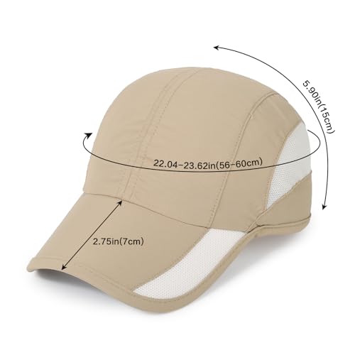 Image of HH HOFNEN Quick Dry Baseball Cap Unstructured Water Resistant Golf Hat