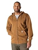 Carhartt Men's Tall Rain Defender Paxton Heavyweight Hooded Zip Front Sweatshirt