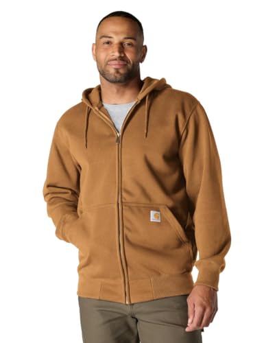 Image of Carhartt Men's Big & Tall Rain Defender Paxton Heavyweight Hooded Sweatshirt