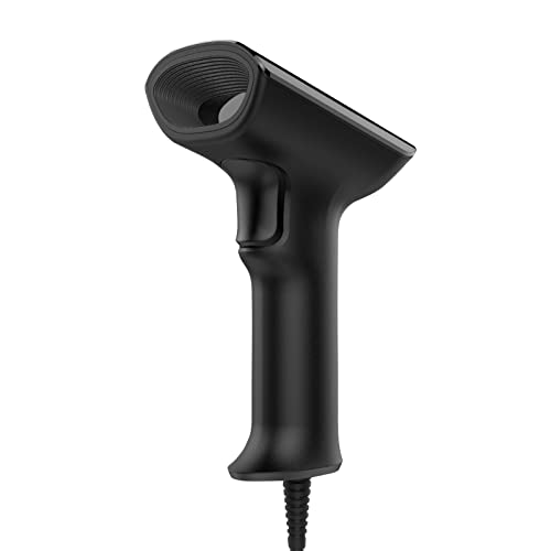 Image of HPRT Barcode Scanner, 1D 2D QR Wireless Barcode Scanner, Handheld UPC EAN Label Screen Reader with Android iOS Windows, USB Wired, Rechargeable for Retails Supermarket Warehouse Library