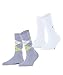 Produktbild Burlington Damen Socken Everyday Mix Multipack W So Baumwolle gemustert 2 Paar, Blau Cosmic Sky 6537, 36-41